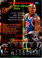 1994 Stadium Club Derrick Coleman #23