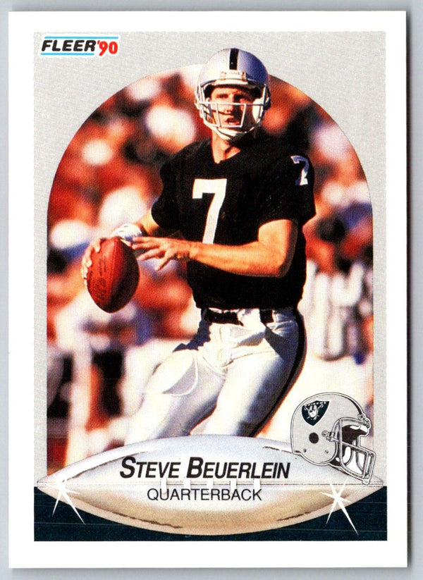 1990 Fleer Steve Beuerlein #251