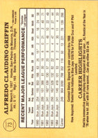 1985 Donruss Alfredo Griffin #73