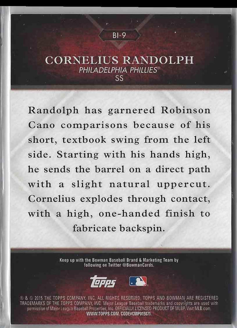 2020 Bowmans Best Cornelius Randolph