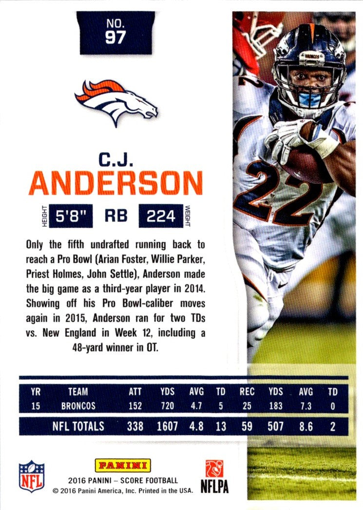 2016 Score C.J. Anderson