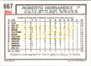 1992 Topps Roberto Hernandez