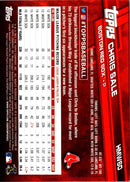 2017 Topps Holiday Chris Sale