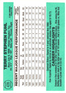 1984 Donruss Terry Puhl