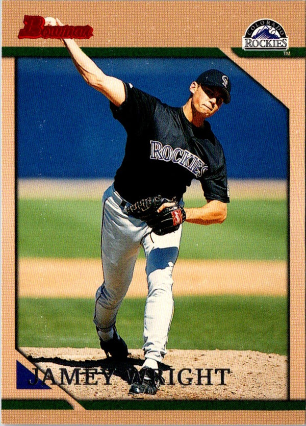 1996 Bowman Jamey Wright #137