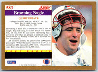 1991 Score Browning Nagle #583