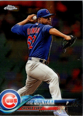2018 Topps Chrome Jose Quintana #48