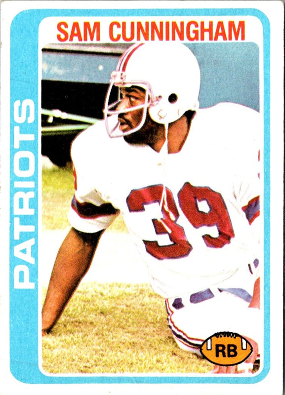 1978 Topps Sam Cunningham #341