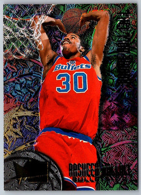 1995 Metal Rookie Roll Call Rasheed Wallace #R-10