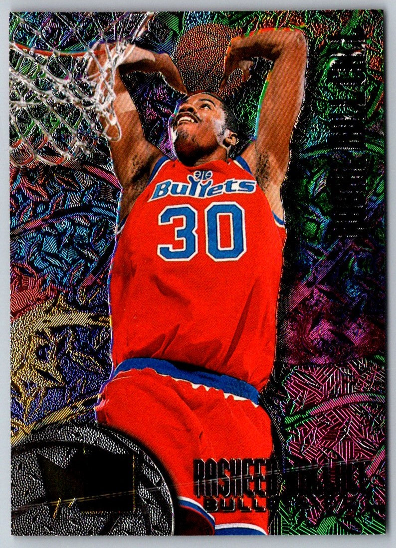 1995 Metal Rookie Roll Call Rasheed Wallace