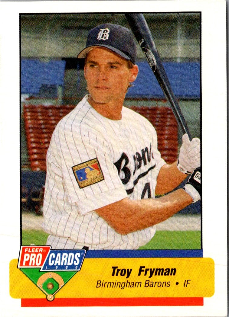 1994 Fleer ProCards Troy Fryman