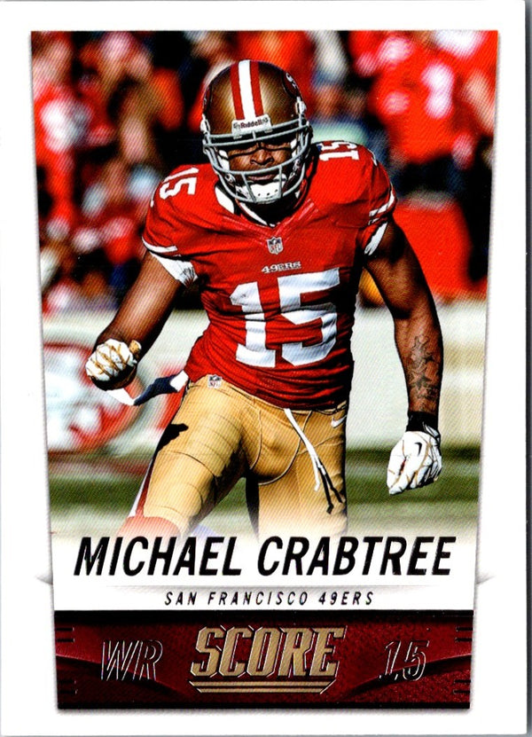 2013 Score Michael Crabtree #187