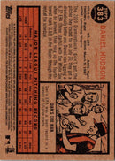 2011 Topps Heritage Daniel Hudson