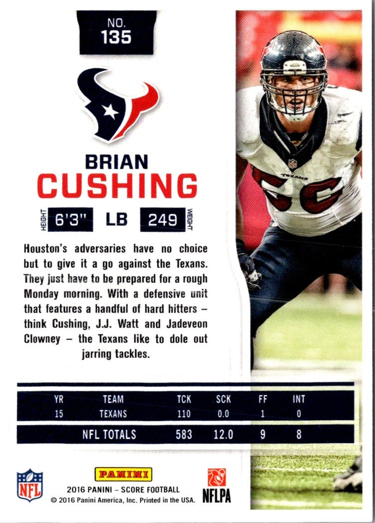 2016 Score Brian Cushing