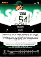 2014 Donruss Elite Sonny Gray #72