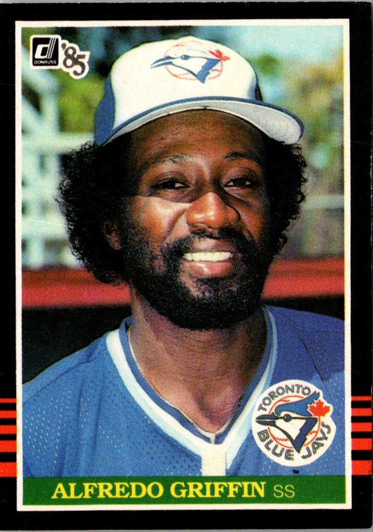 1985 Donruss Alfredo Griffin