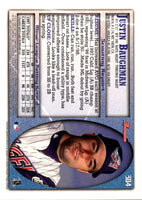 1998 Bowman Justin Baughman #304 Rookie