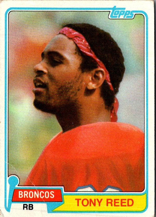 1981 Topps Tony Reed #431