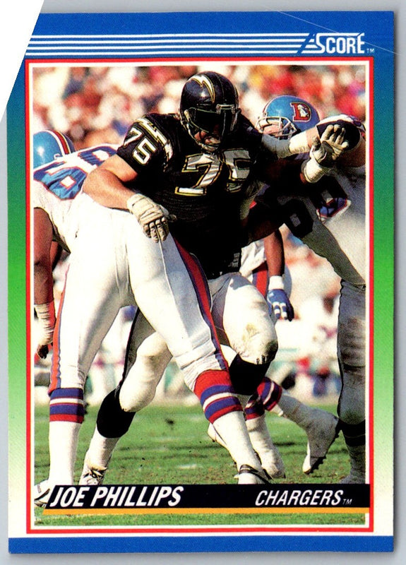 1990 Score Joe Phillips #36 Rookie