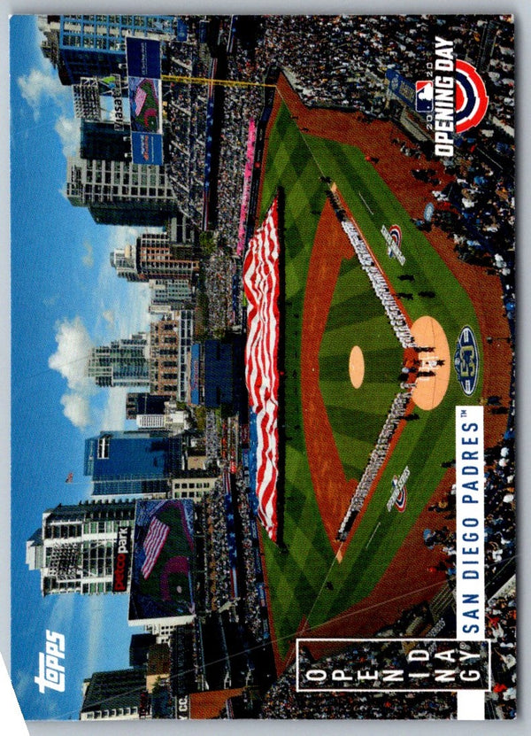 2020 Topps Opening Day San Diego Padres #OD-10