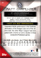 2015 Finest Matt Carpenter #81