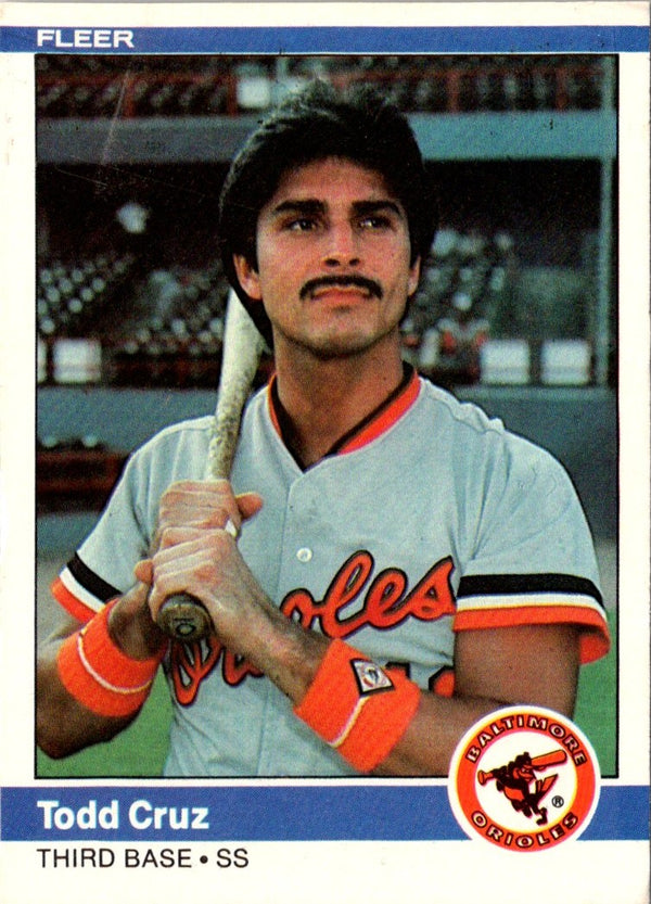 1984 Fleer Todd Cruz #3