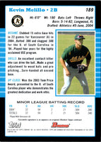 2005 Bowman Kevin Melillo #189 Rookie