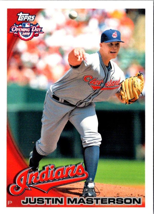 2010 Topps Opening Day Justin Masterson #50