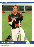 1984 Fleer Rick Burleson #510