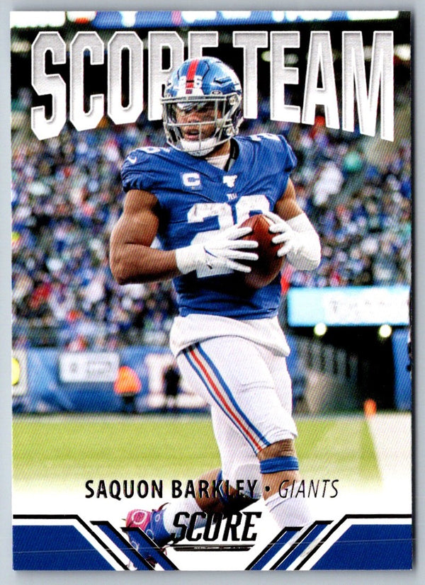 2021 Score Team Saquon Barkley #ST20