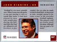 1991 Pro Line Portraits John Riggins #267