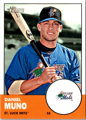 2012 Topps Heritage Minor League Daniel Muno #119