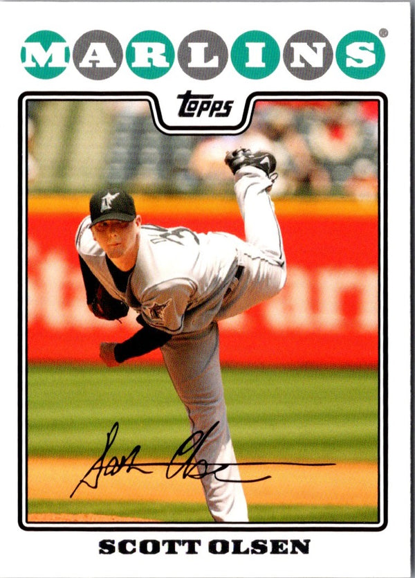 2008 Topps Scott Olsen #306