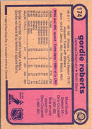 1982 O-Pee-Chee Gordie Roberts