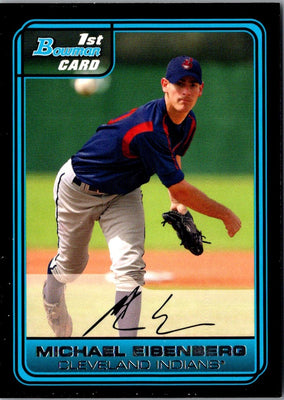 2006 Bowman Chrome Draft Picks & Prospects Michael Eisenberg #DP54