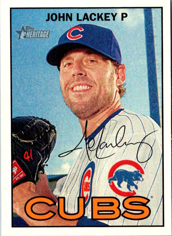 2016 Topps Heritage John Lackey #291