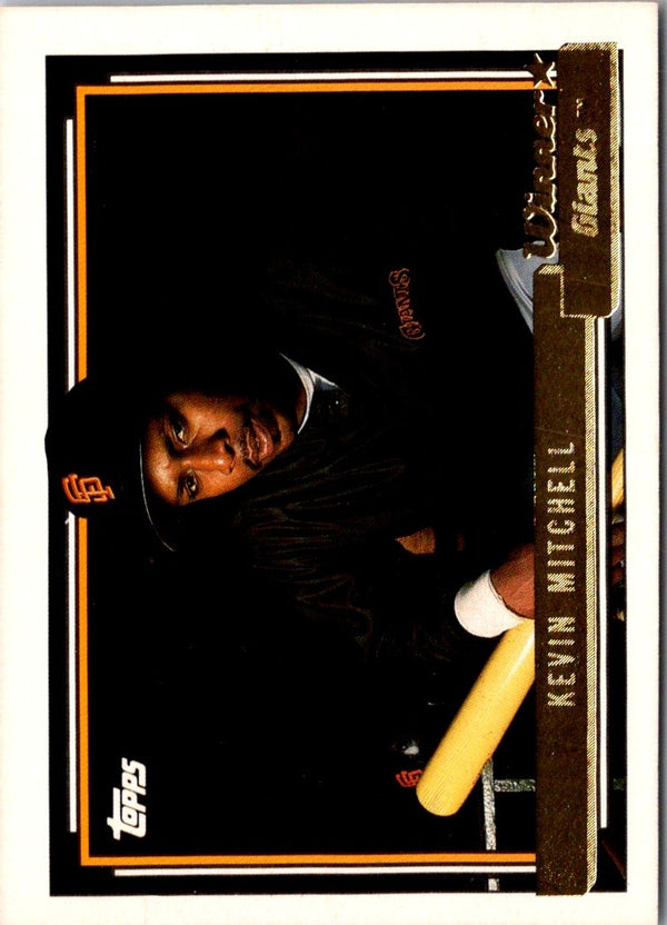 1992 Topps Kevin Mitchell #180