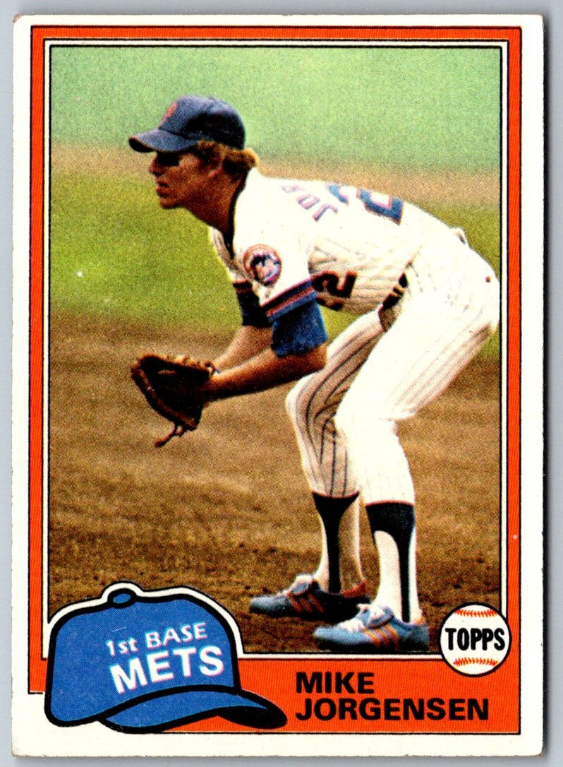 1981 Topps Mike Jorgensen