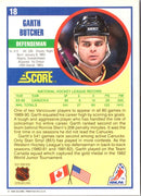 1990 Score Garth Butcher