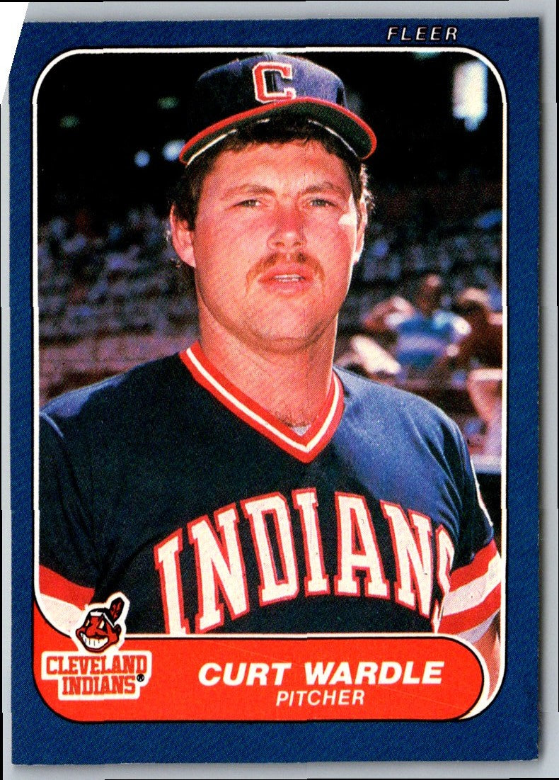 1986 Fleer Curt Wardle