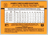 1989 Donruss Jim Gantner #264