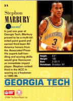 1996 Score Board Draft Day Stephon Marbury #3A