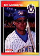 1989 Donruss Jim Gantner