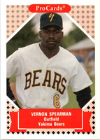 1991 ProCards Vernon Spearman #249