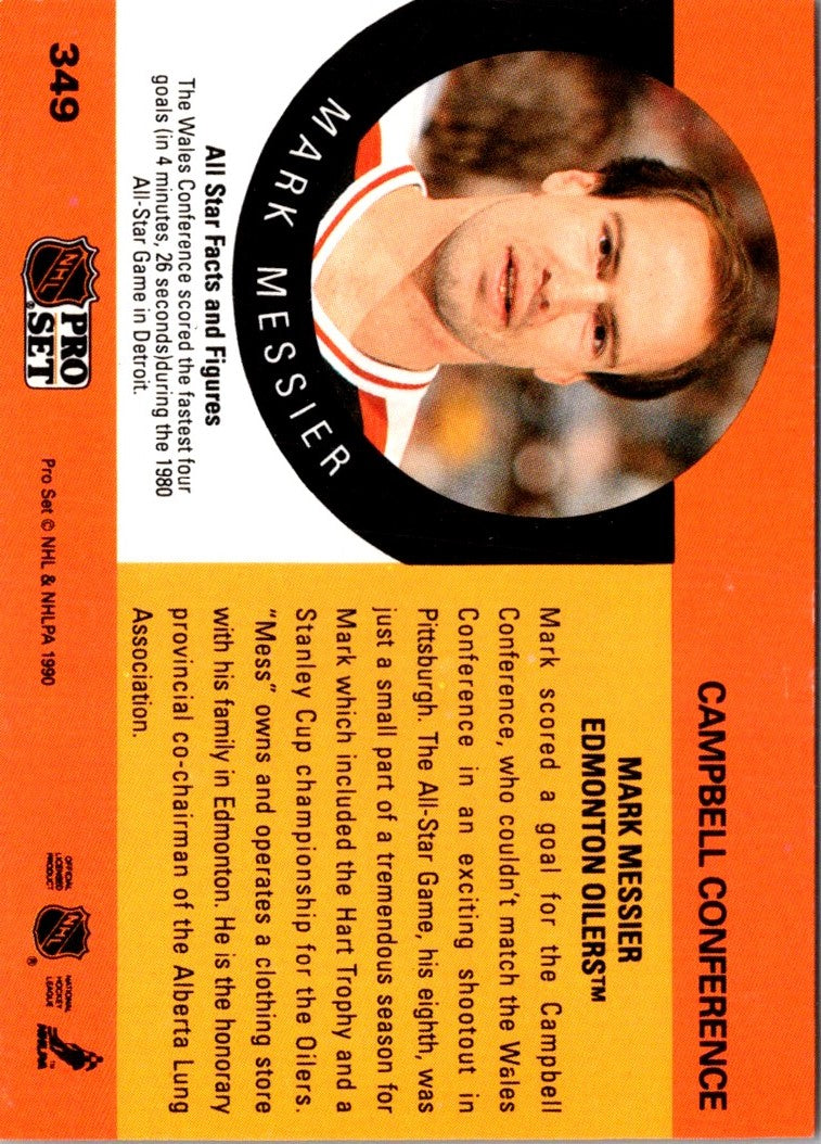 1990 Pro Set Mark Messier