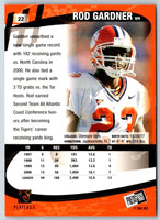 2001 Press Pass Rod Gardner #22