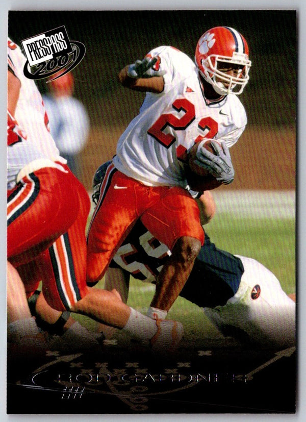 2001 Press Pass Rod Gardner #22