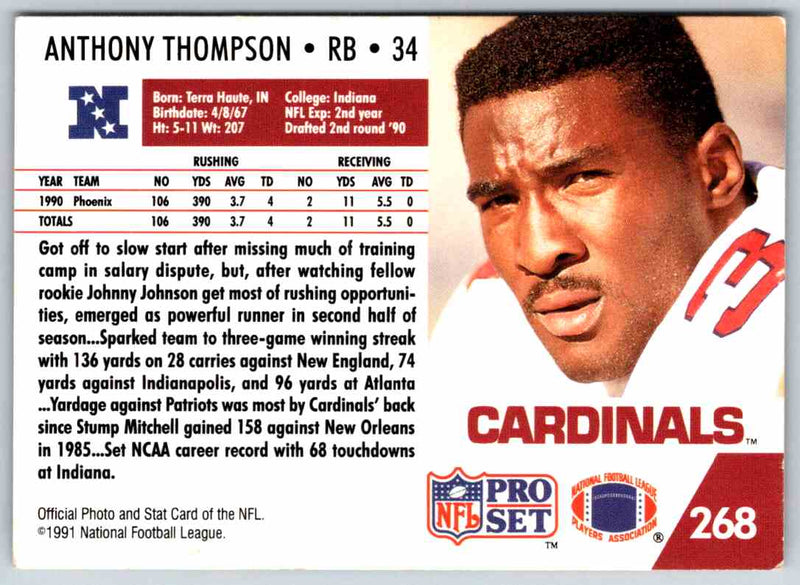 1990 Proset Anthony Thompson