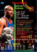 1994 Stadium Club Terry Mills