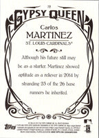 2015 Topps Gypsy Queen Carlos Martinez #72